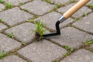 Fjern græs og ukrudt mellem fliser – trin for trin guide